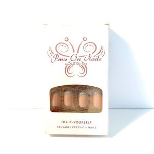 French Blue Press On Nails | 24pc Set